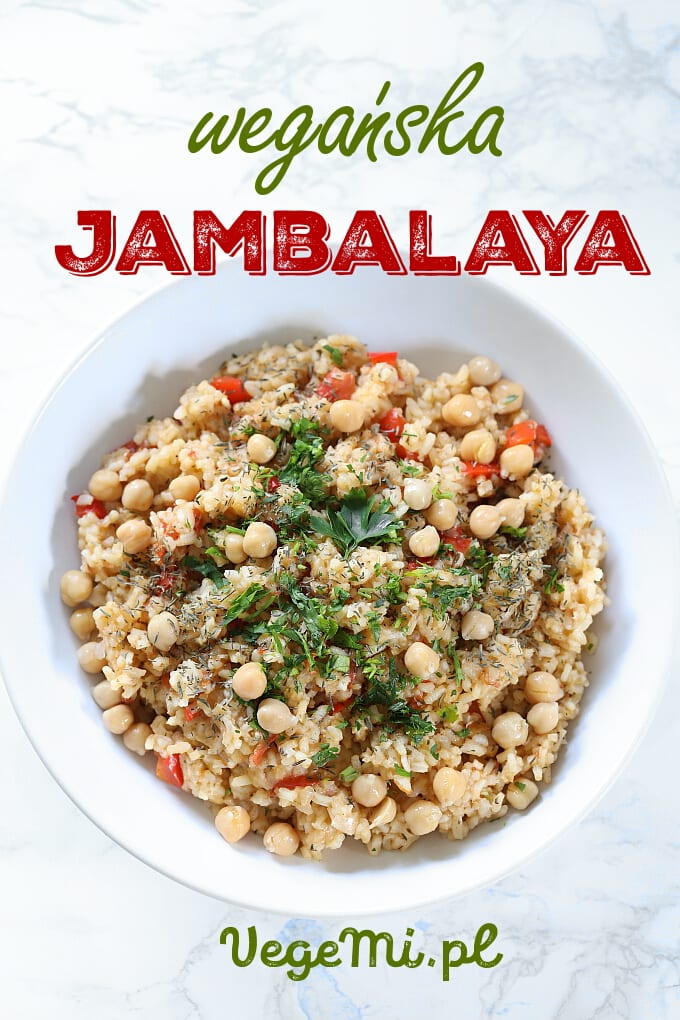 Wegańska Jambalaya