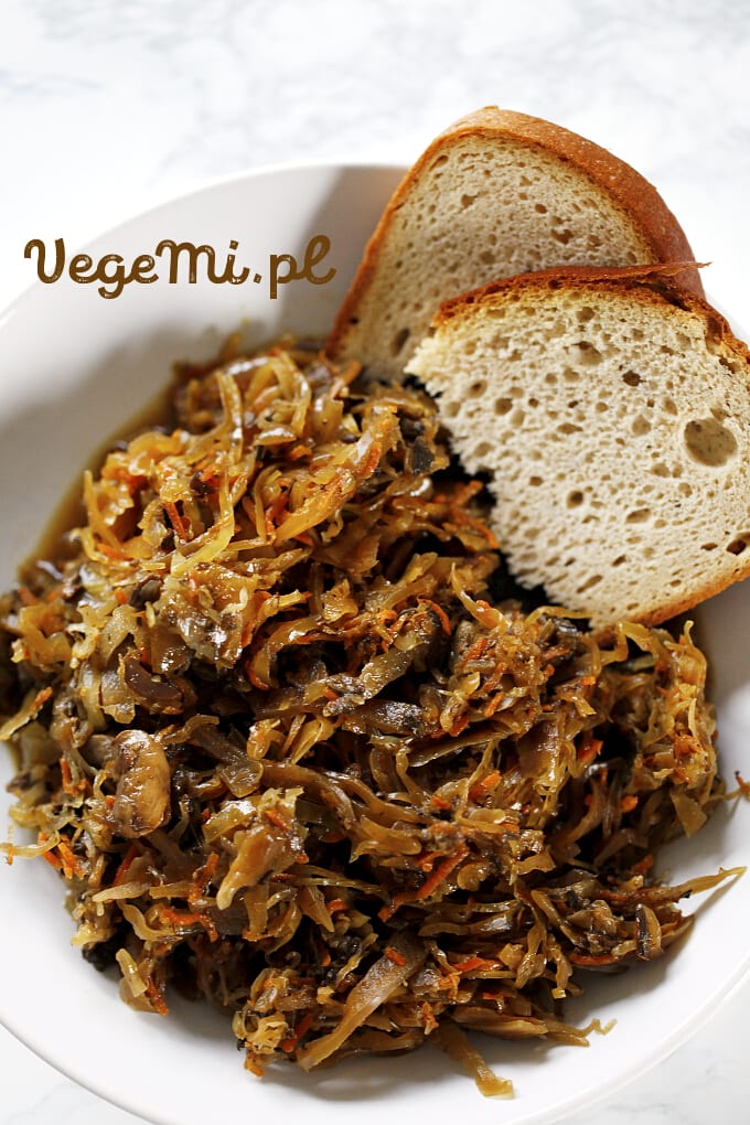 Wegański bigos