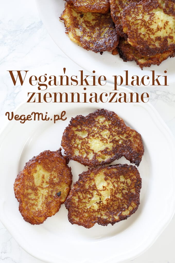 Wegańskie placki ziemniaczane