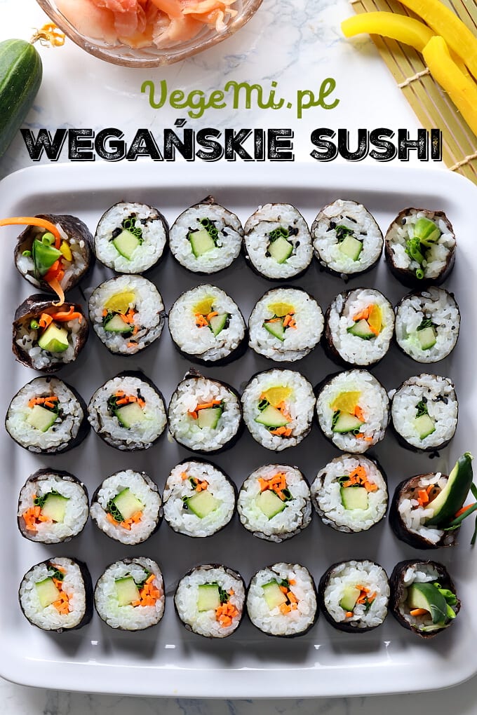 Wegańskie sushi