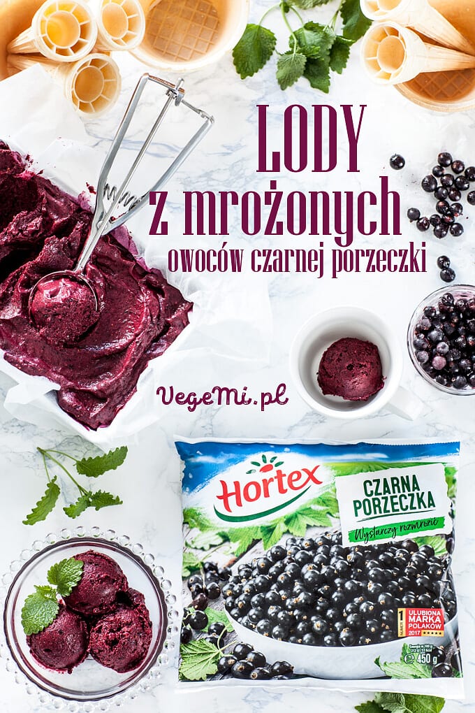 Zdrowe lody z mrożonych owoców